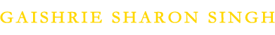 GAISHRIE SHARON SINGH Logo